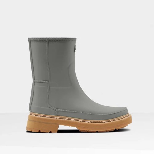 Hunter Refined Stitch Detail Short Wellies (R615O) Ireland